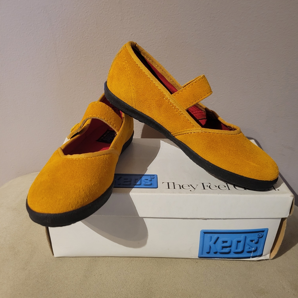 Keds Kids Yellow Shoes